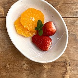 加藤有紀　楕円深皿Ｓ